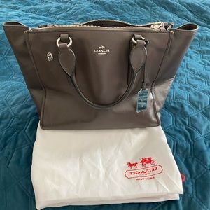 Brown Coach Tote